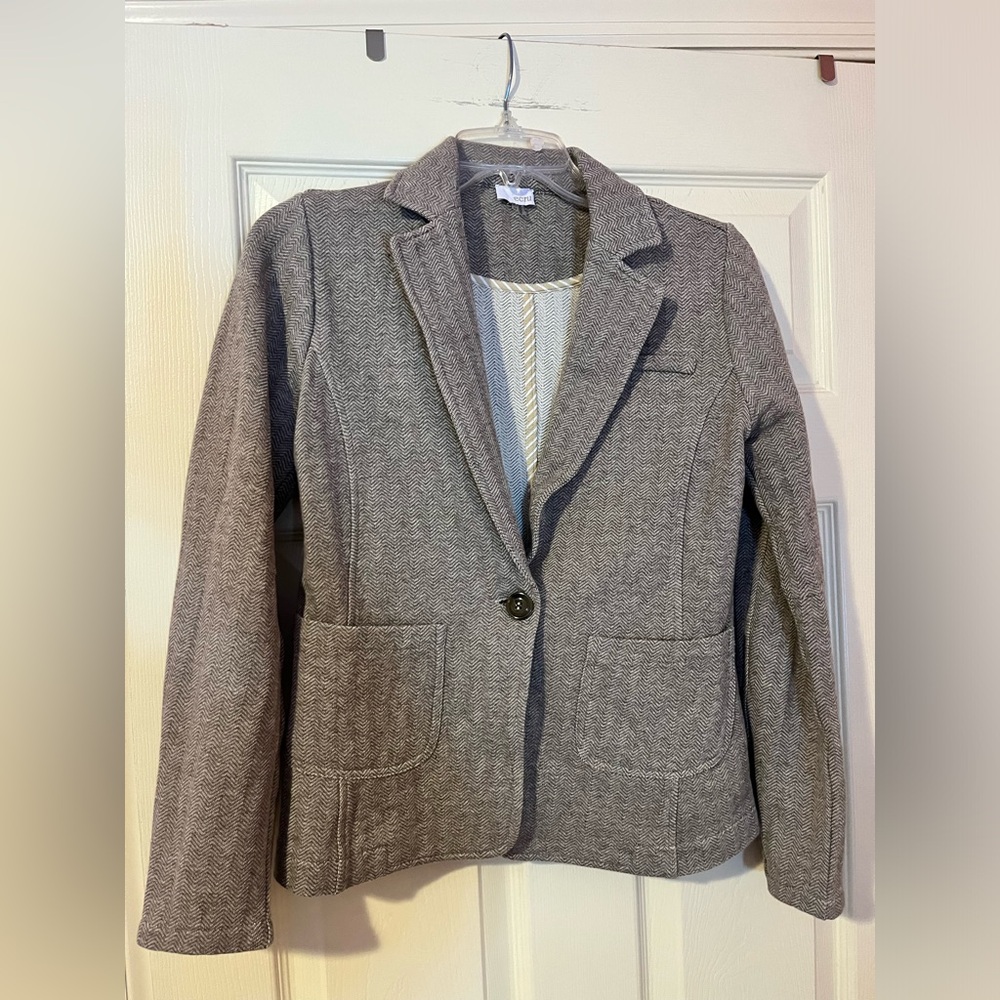 ecru women's blazer